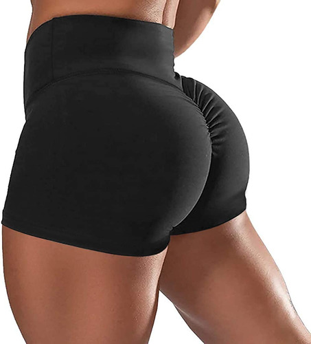 Pantalon Corto Levantamiento Gluteo Para Mujer Gimnasio Yoga