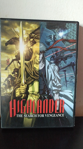 Highlander: The Search For Vengeance Movie Import Dvd Anime