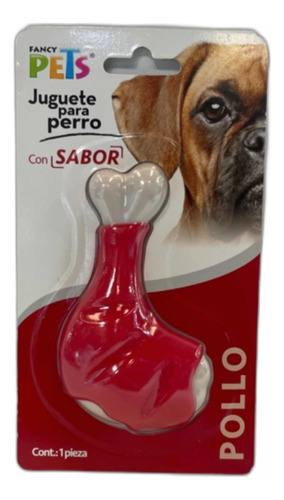 Juguete Para Perro Con Sabor Pollo Marca Fancy Pets