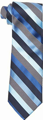 Stacy Adams Juego De Corbata De Microfibra Para Hombre, Azul