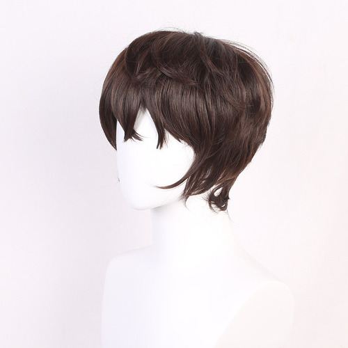 Peluca Para Cosplay Anime Dazai Osamu, 30 Cm