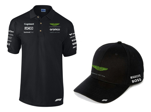 Aston  Martin  Combo  Polo Gorra F1 Exclusive