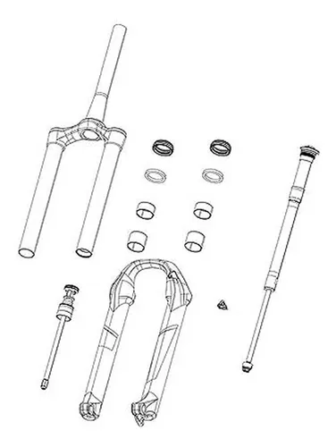 Kit Perilla Amortiguador Rockshox Rebound, 29 Sid B2+/reba