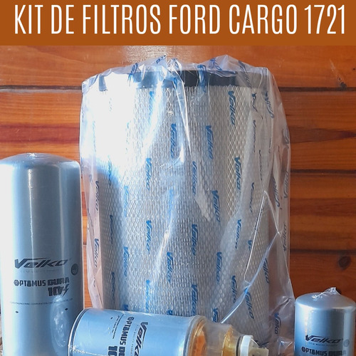 Kit De Filtros Camiones Ford Cargo 1721 