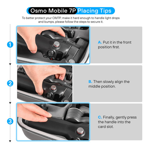 Bolso De Hombro Para Dji Osmo Mobile 7/7p Gimbal Stabilizer
