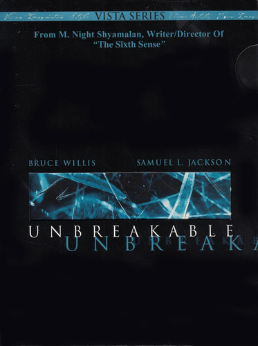Dvd Unbreakable - Two-disc Vista Series - El Protegido (Usado)