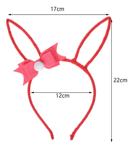 3 Diadema Con Orejas De Conejo De Pascua, Banda Para El Pelo