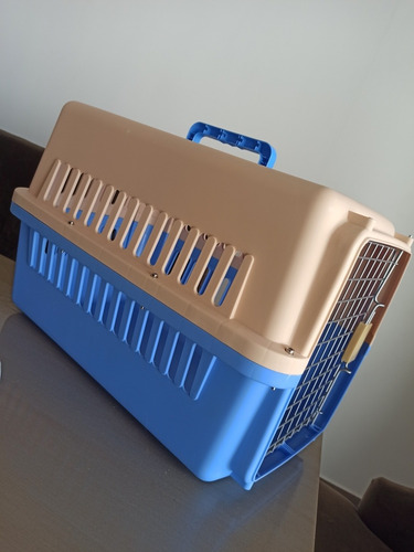 Imagen 1 de 10 de Jaula Kennel Transportador 82cm Mascota Perros Varios Tamaño