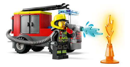 Parque De Bomberos Y Camión De Bomberos Lego City Cta