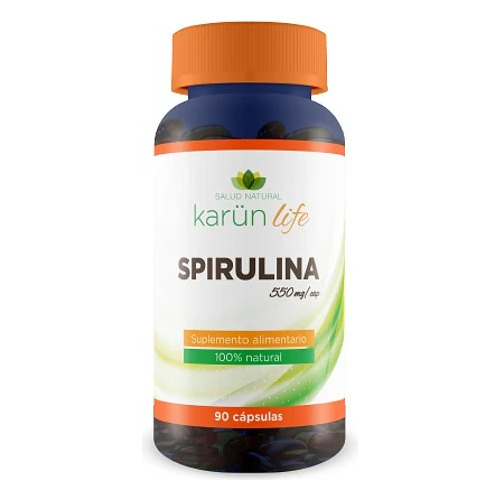Espirulina 550 Mg | Superalimento | Karunlife | 90caps 