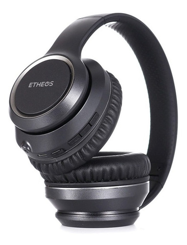 Auriculares Inalambricos Over-ear Plegables Etheos Color Ngr Negro