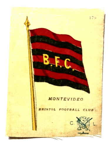 Figurita De Seda Cigarrillos Londres -1916 - Bristol Futbol
