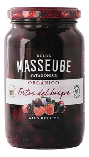 Frutos Del Bosque Orgánicos Dulces Masseube 380 Gr