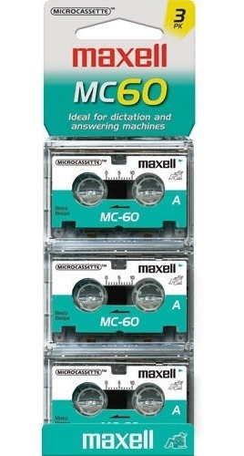 Maxell Micro Cassettes 3 Pack