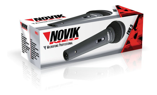 Imagem 4 de 6 de Microfone Profissional P10 Novik Neo Fnk 5 Preto