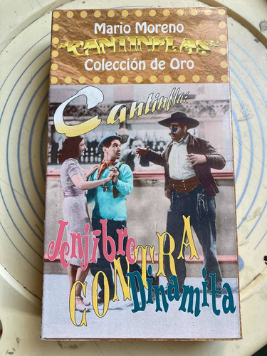 Cantinflas Jengibre Contra Dinamita  Vhs Original
