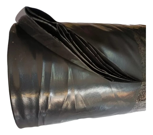 Hule Negro Multiusos Rollo 6mts X 30m Cal.750 Grueso A9