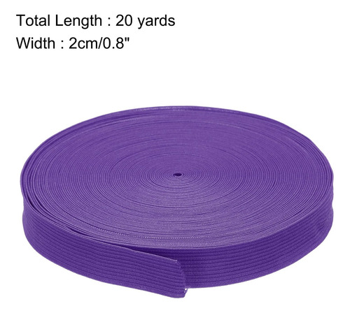 Meccanixity Bandas Elásticas Para Coser 0,8 (2 Cm) 20 Yarda