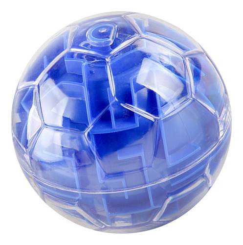 Juego De Rompecabezas 3d, Desafíos De Pelota, Azul