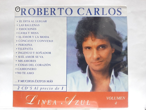 Roberto Carlos 2 Cd´s Linea Azul Vol. 4 ( Nuevo Y Sellado )