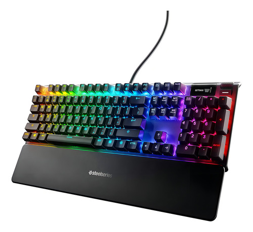 Teclado Gamer Steelseries Apex 7 Black Us Red Switch