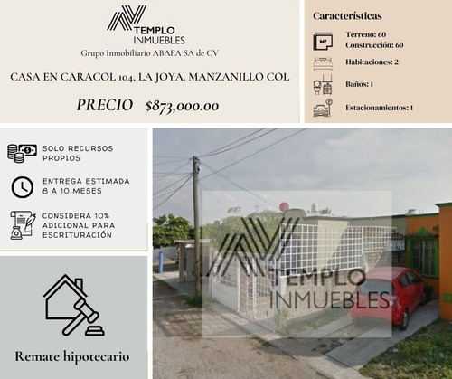  Vendo Casa En Caracol 104, La Joya. Manzanillo Col. Certeza Jurídica Y Entrega Garantizada