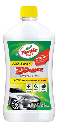 Turtle Wax T75a 16 Oz Zip Wax® Car Wash