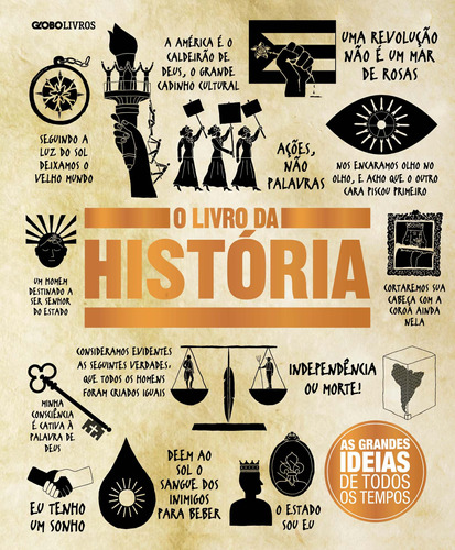 O livro da história, de Vários autores. Editora Globo S/A, capa dura em português, 2017