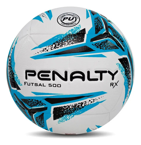 Bola de Futebol Salão Futsal Rx 500 Penalty