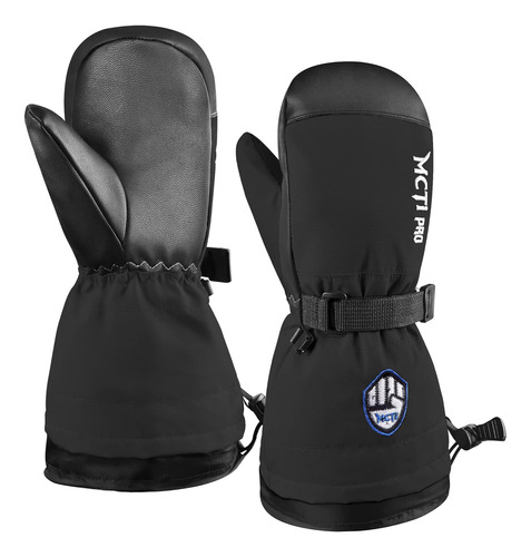 Manoplas Impermeables Para Niños Con Forro Polar