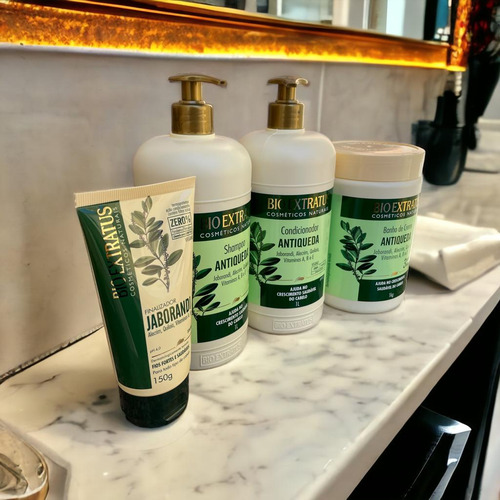 Kit 1 Shampoo 1 Cond 1 Banho Creme Jaborandi 1l 1 Final