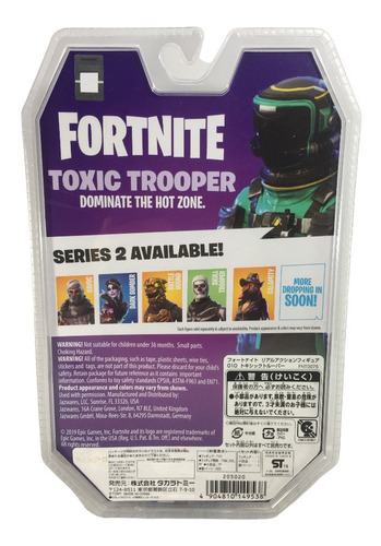 Epic Games Fortnite Battle Royale Collection Toxic Trooper