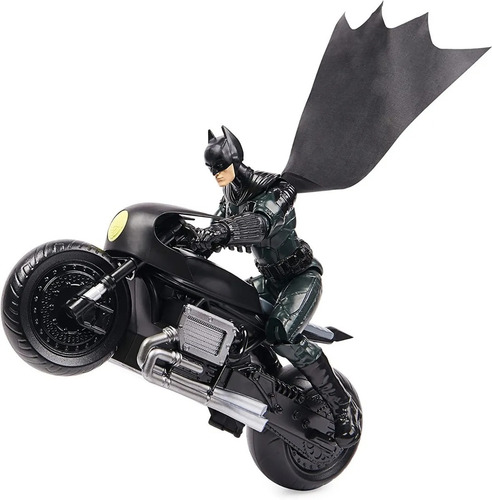 Batman Batimoto Con Figura De 12 Pulgadas (30 Cm) Spinmaster