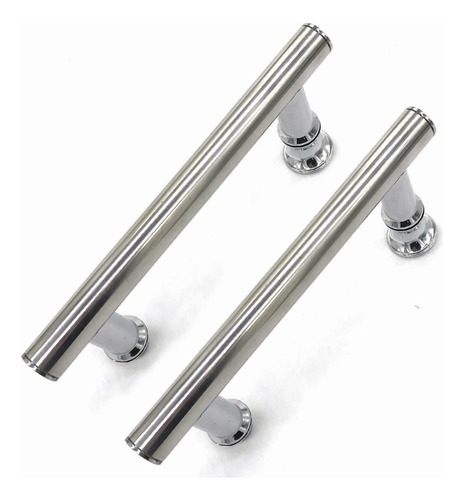 2 Manijas Correderas Puerta Tirador Ducha Agujero 145mm
