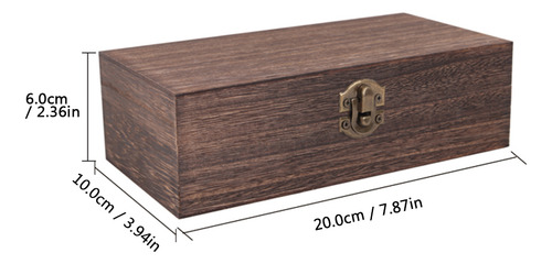 Caja De Aceite Esencial De Madera Con 36 Ranuras Para Almace