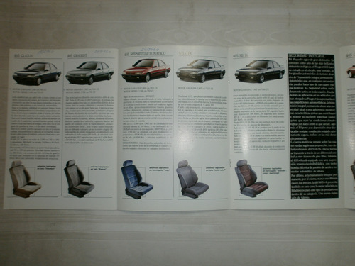 Catalogo Peugeot 405 Francia France Decada Del 90 Automovil (Usado)