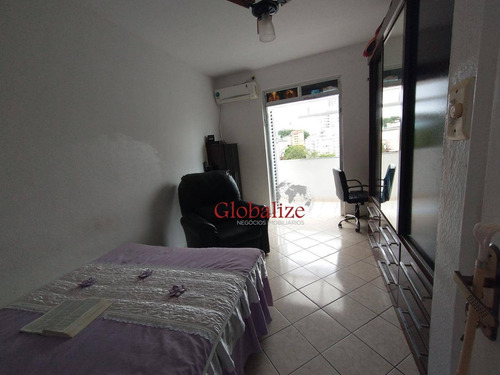 Imagem 6 de 19 de Apartamento Com 1 Dormitório À Venda, 72 M² Por R$ 220.000,00 - Itararé - São Vicente/sp - Ap0670