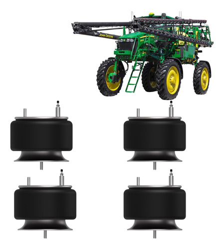 Jogo Bolsa Ar Suspensao Pulverizador John Deere 30 Series Dt