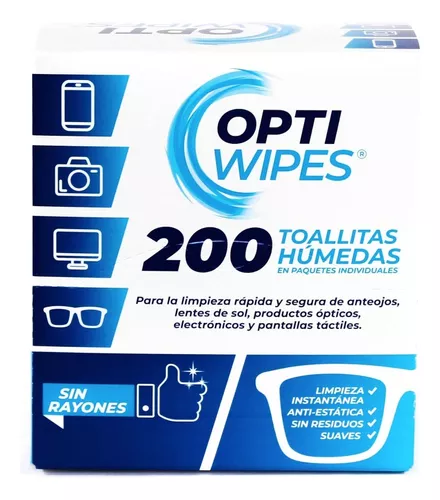 Uline Toallitas para Limpiar Lentes S-18421 - Uline