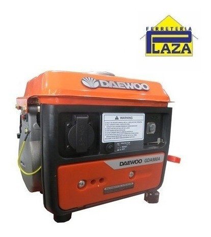 Generador Nafta Daewoo 2 Tiempos 800w