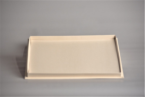 Imagen 6 de 10 de Caja Base Bandeja + Tapa 1kg 33,5x25,5x6 Cm (x50u) - 041a