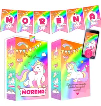 Comprar Combo 30 Bolsitas Personalizadas + Banderín + Invitación Clp
