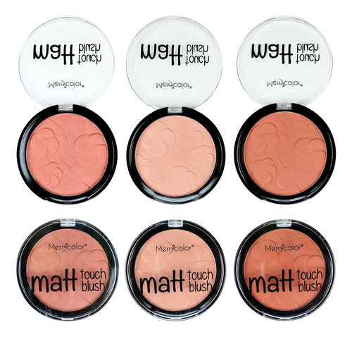 Rubor En Polvo Soft Blush Paquete 24pzas 10g 3 Tonos 3 Tonos
