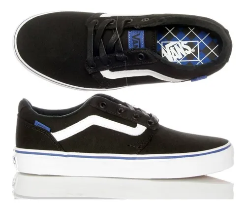 Vans Chapman Stripe Varsity Black Blue Vn000ed7lz9