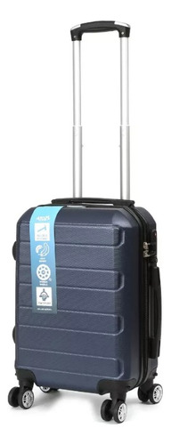 Valija Chica 8kg Tamaño Mochila Bolso De Mano Bajo Asiento Negro Lisa