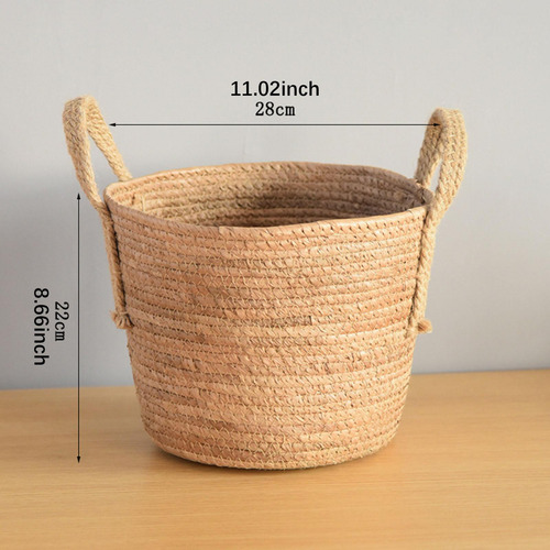 Cesta De Almacenamiento De Cuerda, Cesta Para , Grande