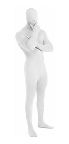 Rubie's 2nd Skin Full Bodysuit, Blanco, Traje Grande