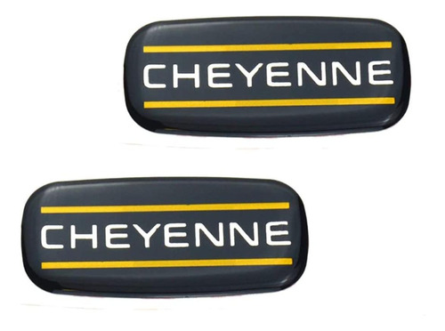 Emblemas Cabina Silverado Cheyenne 88-98 2 Pzs