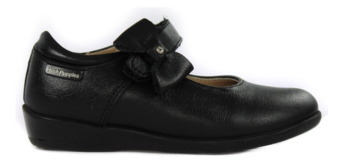 Calzado Zapato Niña Hush Puppies Hp-00714 Piel Velcro Escola