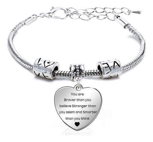 Eres Más Valiente, Más Fuerte De Lo Que Crees, Pulsera Para